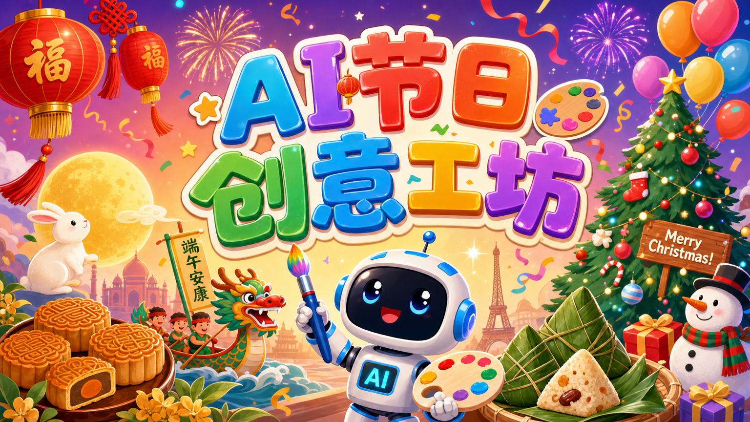 AI节日创意工坊